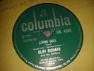 CLIFF RICHARD & THE DRIFTERS : LIVING DOLL  /  APRON STRINGS.  UK.78.rpm (1959)