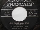 MARCEL ET RENEE (8 ans) MARTEL Noel Sous Mon Toit Ex/NM CANADA 1955 APEX 45