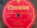 Champion 15471 Alberta Jones w Corky Williams Blackbirds 78rpm 1927 sleeve V+/E-