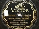 TERRITORY BAND BLUE STEELE & HIS ORCH - ‘WASHINGTON & LEE SWING’ VICTOR 78