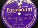 BLUES: OZIE McPHERSON ’NOBODY ROLLS THEIR JELLY ROLL LIKE MINE’ PARAMOUNT E COPY