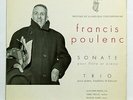 RAMPAL PIERLOT ALLARD - POULENC flute & piano sonata, trio VEGA orig 10