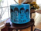 Beatles 1966 Vinyl Record Case.  Circular holder 45 RPM vinyl  Disk Go Case