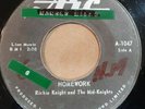 2 RITCHIE Richie KNIGHT & Mid-Knights Homework, Work Song Canadian Garage 45s