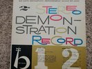 Very Rare Bel Canto Stereo Demonstration Record Multicolor Vinyl