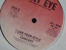RARE BOOGIE FUNK Concept - i like your style SEALED OG 1987 Fat Eye GRAIL SLAPS