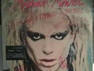 MICHAEL MONROE- NOT FAKIN' IT LP U.S. 1989 Autographed x 4- Tour cities info +