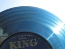 HEAR Swallows 45 Eternally/It Ain't The Meat KING 4501 BLUE VINYL R&B doo wop