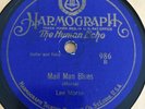 PRE WAR JAZZ BLUES 1924 Harmograph 986 Mail Man Blues MISS LEE MORSE V+/V+