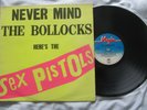 Sex Pistols Never mind the Bollocks  vinyl-No Submission Cover  Blue/white label