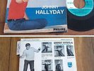 RARE French EP 45t RPM BIEM (7') JOHNNY HALLYDAY (Lang, 1962)