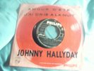 SP JUKE BOX POCHETTE CIBLE  EO  JOHNNY HALLYDAY  AMOUR D.ETE +1