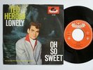 TED HEROLD LONELY POLYDOR ROCK´N´ROLL SINGLE 1961 MINT-