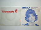 Sheila 45Tours Juke Box vinyle Pendant Les Vacances + encart original