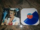 BLINK 182 Enema Of The State LP WHITE/BLUE SPLIT VINYL MTS Records UNPLAYED