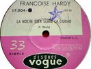 FRANCOISE HARDY - LA NUIT EST SUR LE VILLE - 7