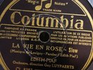 78t RPM EDITH PIAF 