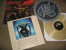 Saxon ?– Unleash The Beast VERY RARE LP Limited edition clear vinyl + slipmat