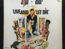 LIVE AND LET DIE James Bond 007 SOUNDTRACK OST McCartney UA 1973 VINYL LP EX