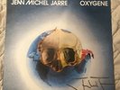 JEAN MICHEL JARRE OXYGENE ORIGINAL SIGNED VINYL