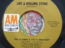 HEAR Phil Flowers 45 Like A Rolling Stone EX funk northern soul R&B bob dylan