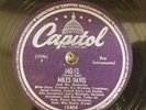 Miles Davis Budo / Move Capitol 15404 78 RPM 
