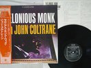 THELONIOUS MONK WITH JOHN COLTRANE SAME RIVERSIDE SMJ-6149 Japan OBI MONO LP