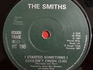 The Smiths -I Started Something...- Very Rare Irish Translucent Vinyl 7
