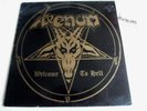 VENOM   WELCOME TO HELL ** 1981 1st Press NEAT LP Blue Text w/ RARE INSERT.