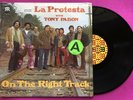 La Protesta On the Right Track Tony Pabon Salsa RICO RLP-710 1972 Puerto Rico M-