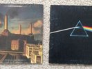PINK FLOYD 2 LP Lot: DARK SIDE OF THE MOON, ANIMALS Vinyl Harvest Columbia
