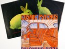 2 x LP Cosmic Psychos - Palomino Pizza - 1993 / Slave to the Grave - ois - 1990