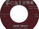 THE WINDY MOUNTAIN BOYS John Henry on Fortune bluegrass country bopper VG++ HEAR