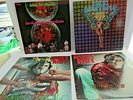 4-LPs LOT-HARD ROCK-2-IRON BUTTERFLY/IN-A-GADDA/SCORCHING-2-QUIET RIOT/METAL/CO