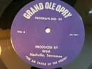 GRAND OLE OPRY SHOW NO.33  Glaser Brothers  Ferlin Husky  VG+ LISTEN