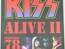 KISS – “Alive II” 4 Picture Disc BOX, USA / Springfield, Jan. 1978, GADGETS, POS