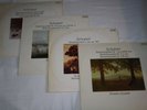 4LP TANEYEV QUARTET, Rostropovich: SCHUBERT String Quartets Eterna Black/Silver