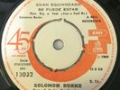 SOLOMON BURKE-CHILE RARE PROMO SINGLE ODEON 45 RPM 7