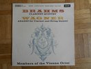 SXL 2297 w/b VIENNA OCTET Members - Brahms clarinet quintet / Wagner Adagio EX+