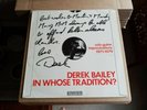 Derek Bailey - In Whose Tradition? RARE 12