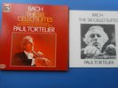 SLS Bach the Six Cello Suites Paul Tortelier  3 lps  near mint