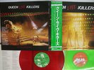 QUEEN LIVE KILLERS ELEKTRA P-5567,8E Japan OBI RED VINYL VINYL 2LP