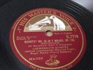 LOEWENGUTH QUARTET 78 RPM BACH / BEETHOVEN