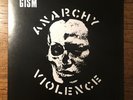 GISM Anarchy Violence 7” EP Punk Metal Japanese Hardcore Gauze Execute DeathSide