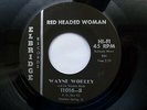 WAYNE WORLEY 45 'RED HEADED WOMAN' USA ELBRIDGE 1961 ROCKABILLY 1975 MARIANO  M-