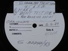 XII GAUGE AND THE HIT SQUAD Hard EP test pressing 45rpm random rap HEAR