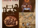 4 x Wings - Band on the Run - Wild Life - London Town + Poster - Back to the Egg
