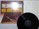 Thelonious Monk With John Coltrane  Riverside Records SMJ-6149M Japan   LP