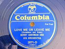 BENNY GOODMAN Poor Little Me COLUMBIA BLUE WAX 78 2871 Teagarden Gene Krupa E+