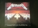 Metallica - Master of Puppets LP Vinyl 1986 Elektra/Asylum Orig 1st Pressing EX+